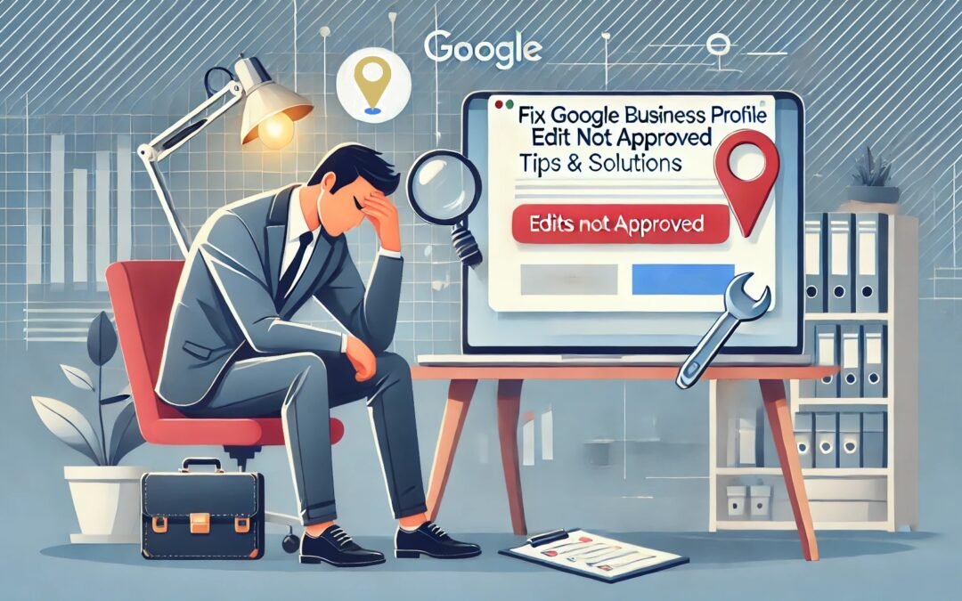 How to Fix “Your Edit Was Not Approved” on Google Business Profile