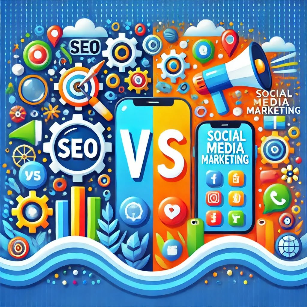 SEO VS Social Media Marketing - First Place SEO