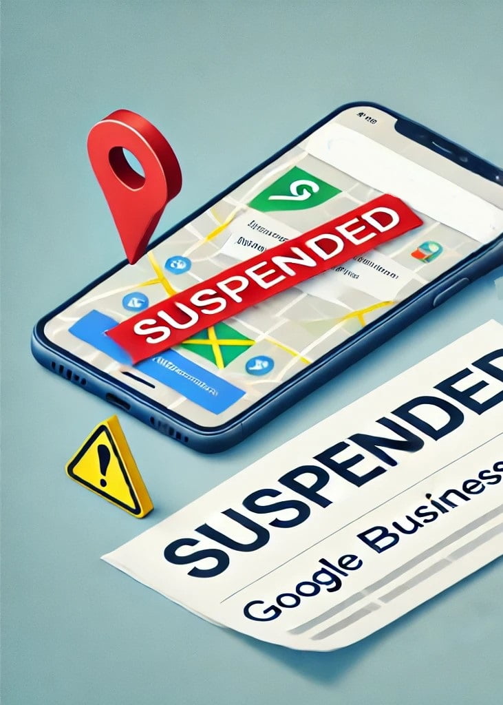 Google business profile suspended - First Place SEO