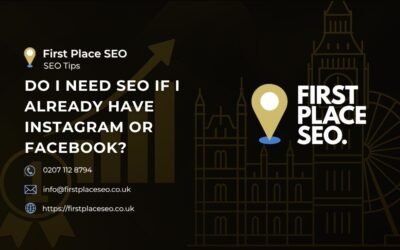 Do I Need SEO If I Already Have Instagram or Facebook?