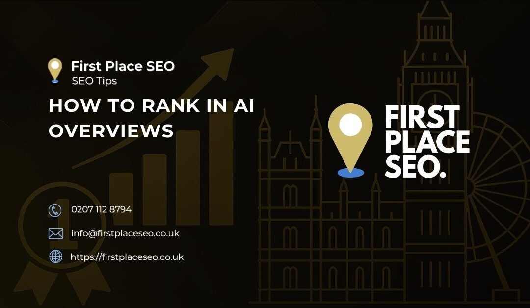 How to Rank in AI Overviews