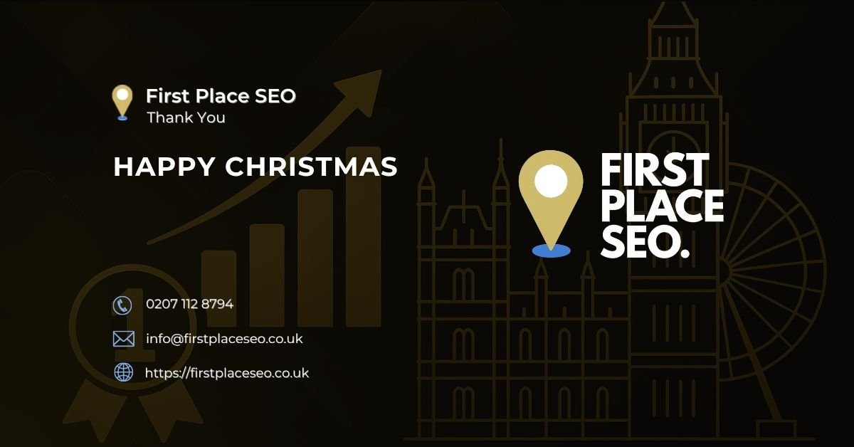 Merry Christmas - First Place SEO