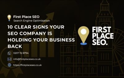 10 Clear Signs Your SEO Company Is Holding Your Business Back