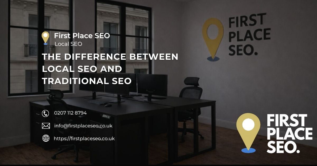 The Difference Between Local SEO and Traditional SEO - First Place SEO The Difference Between Local SEO and Traditional SEO - First Place SEO
