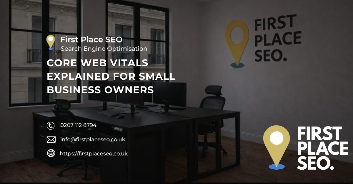 Core Web Vitals explained for small business owners - First Place SEO