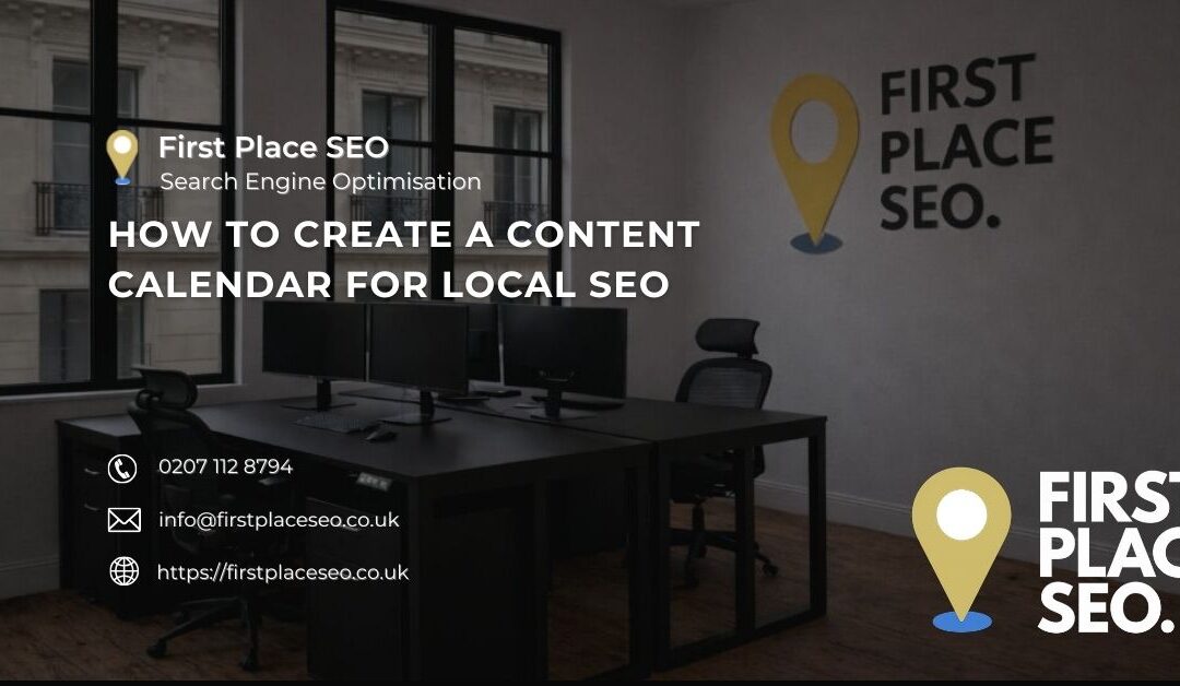 How To Create a Content Calendar For Local SEO