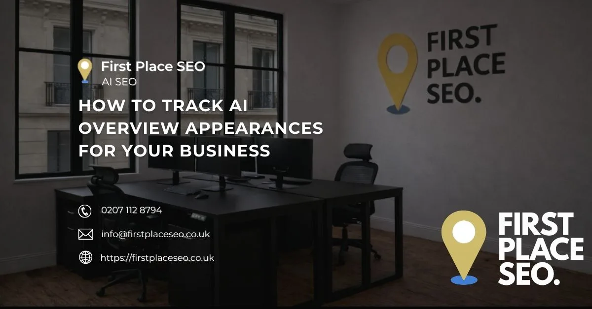 How to track AI Overview appearances for your business - First Place SEO