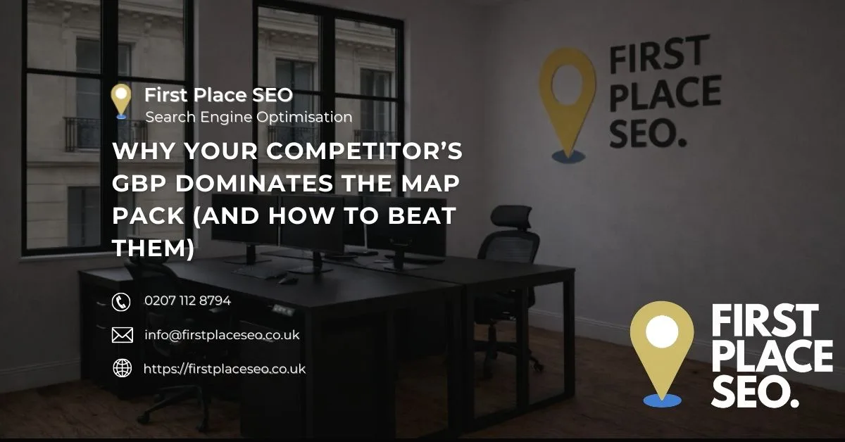 Why Your Competitor’s GBP Dominates the Map Pack (And How To Beat Them) - First Place SEO