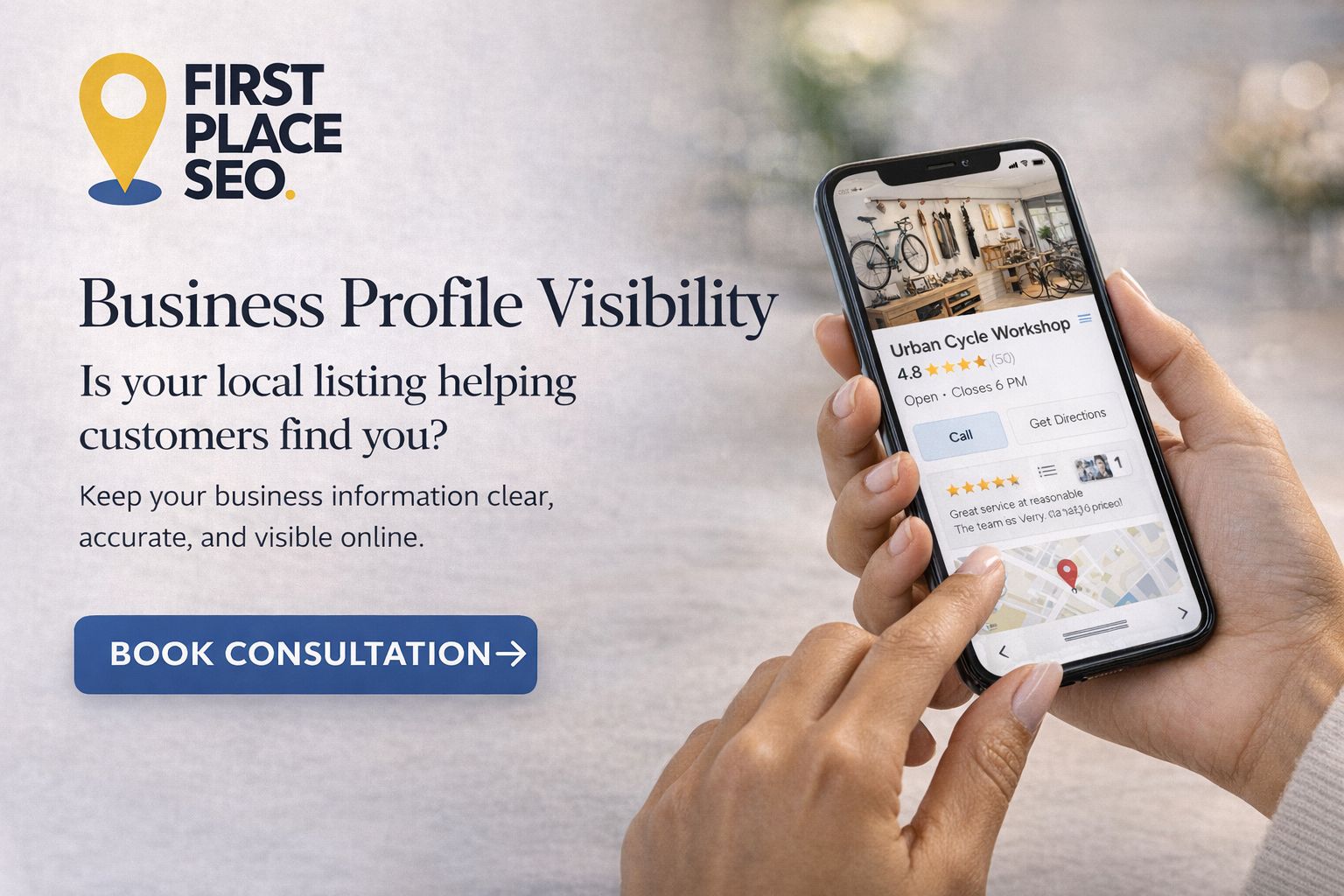 Business Profile Visibility Services - Book a consultation Business Profile Visibility Services - Book a consultation