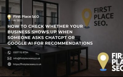How to check whether your business shows up when someone asks ChatGPT or Google AI for recommendations