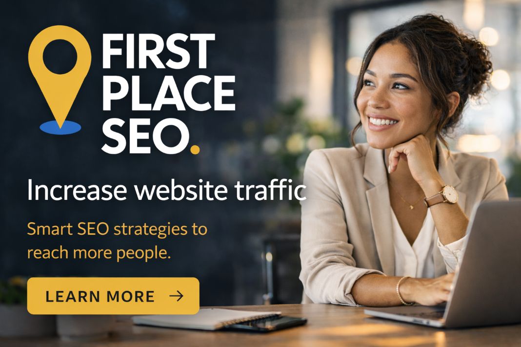 Increase website traffic with SEO - First Place SEO