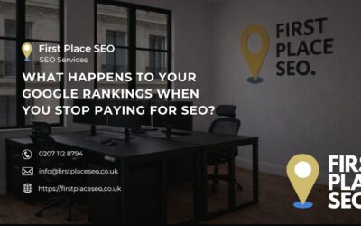 What happens to your Google rankings when you stop paying for SEO?