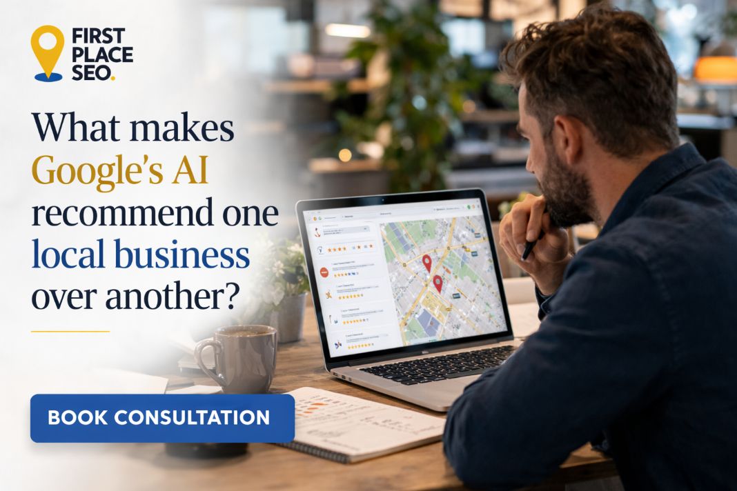 What makes ai choose one business over another - First Place SEO UK