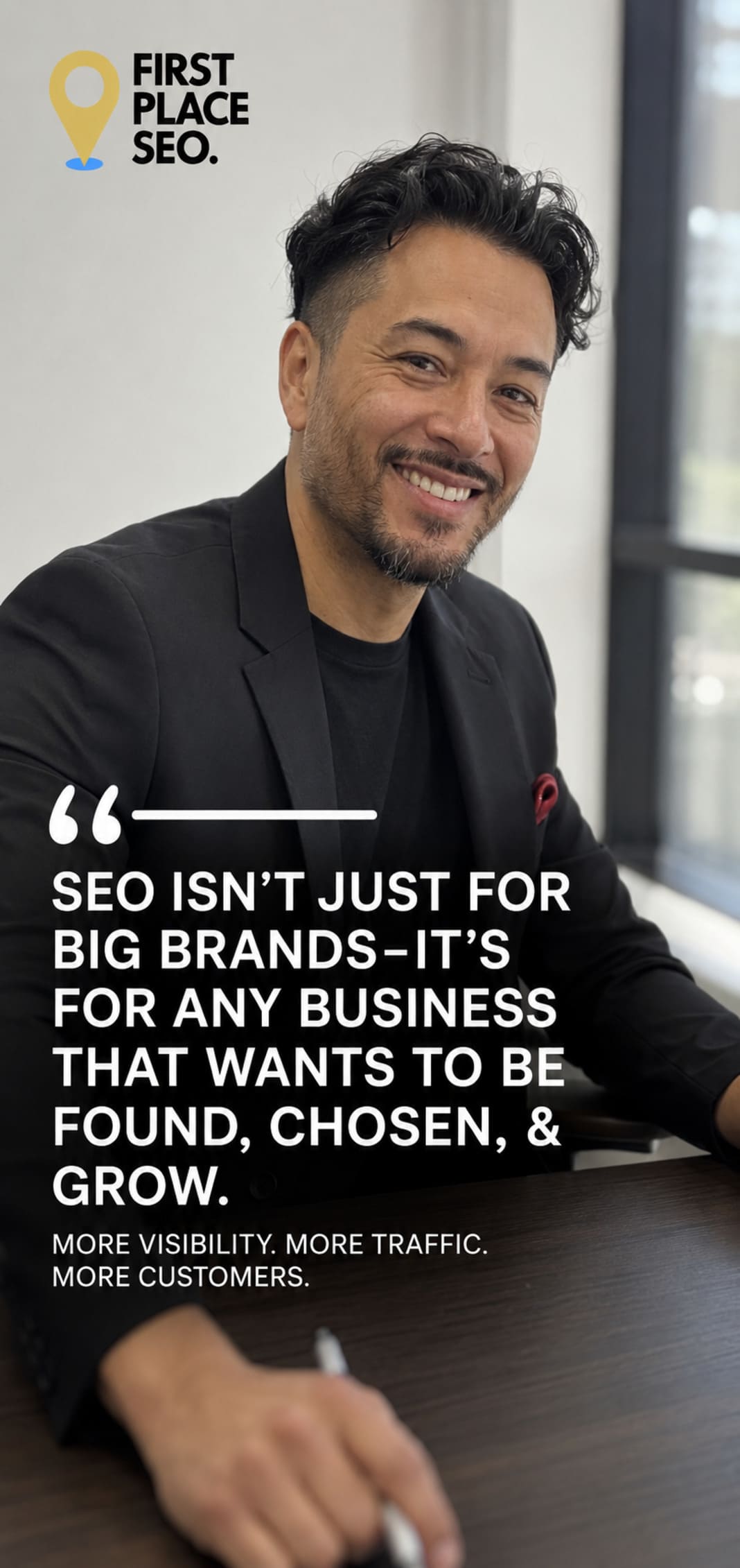 SEO expert building online visibility, trust and customer acquisition for businesses.