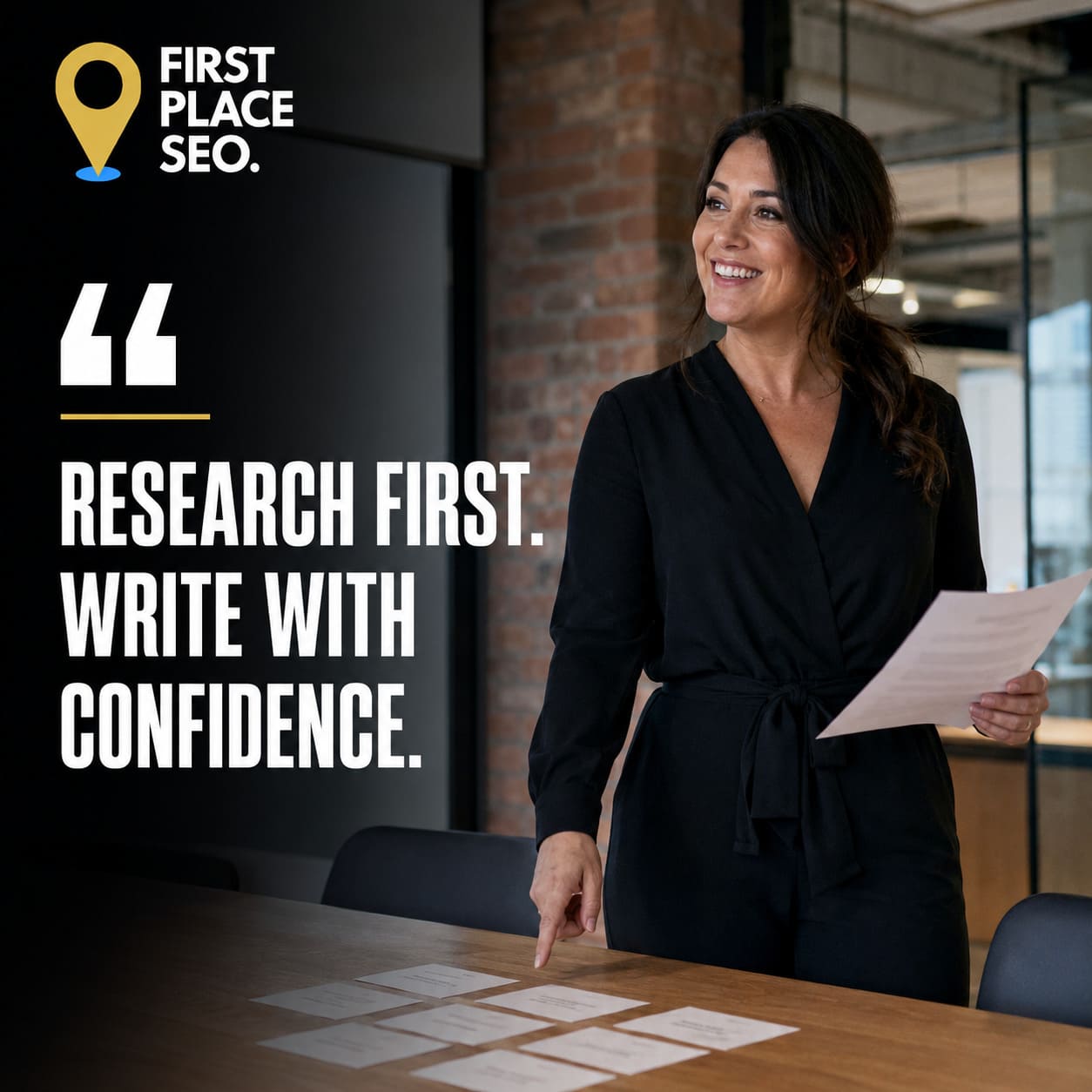 Search research guiding confident content planning and page creation