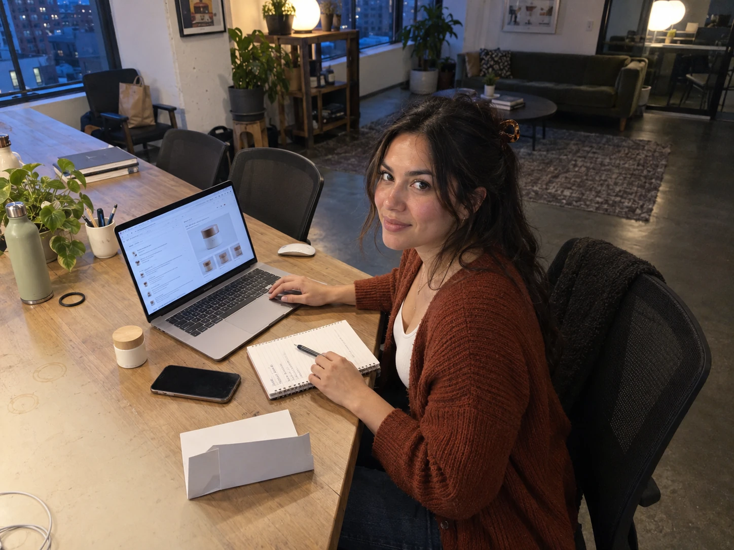 Organic SEO Consultant Planning Content and Keyword Strategy