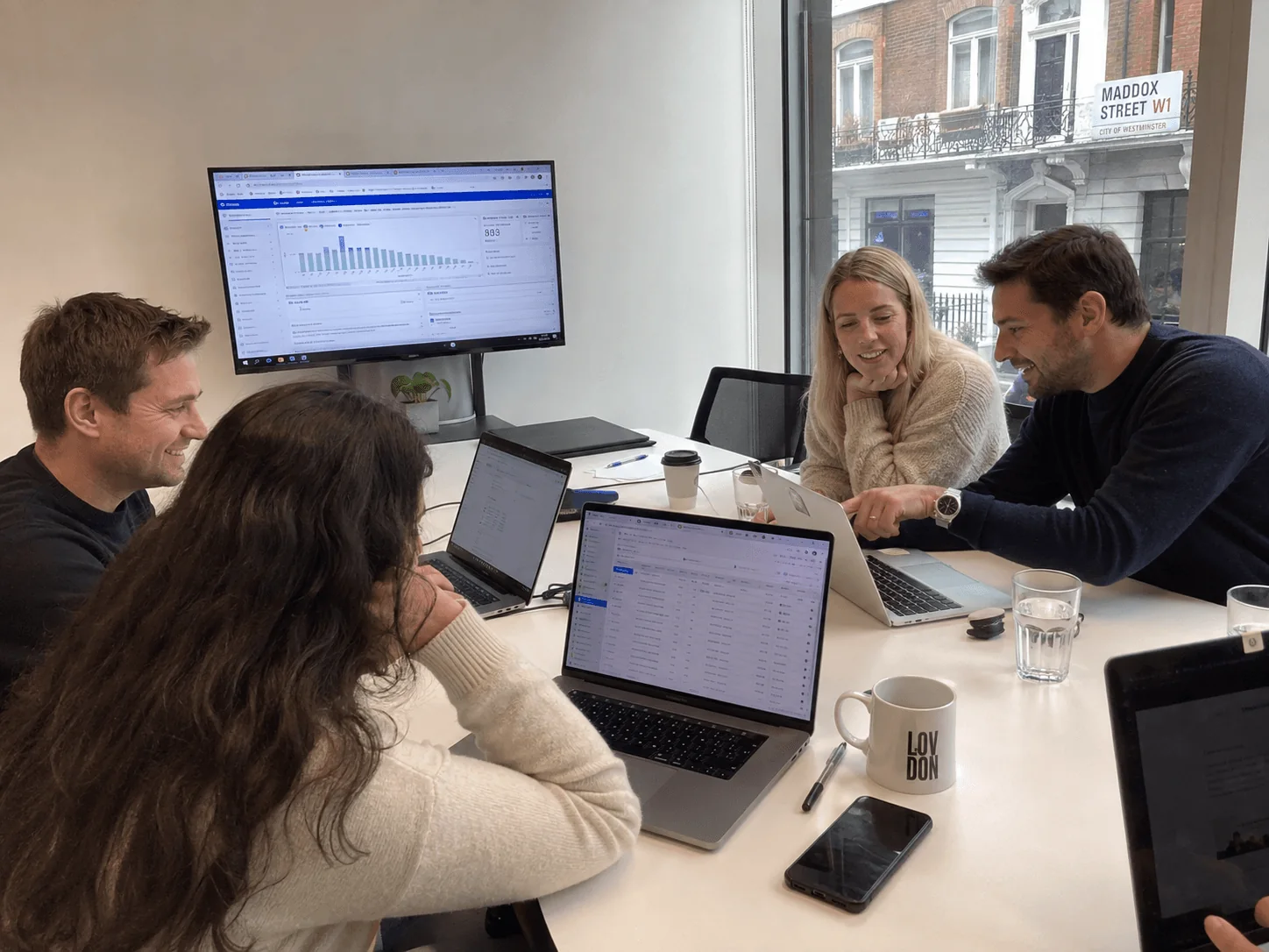 SEO team discussing a technical audit and organic growth opportunities