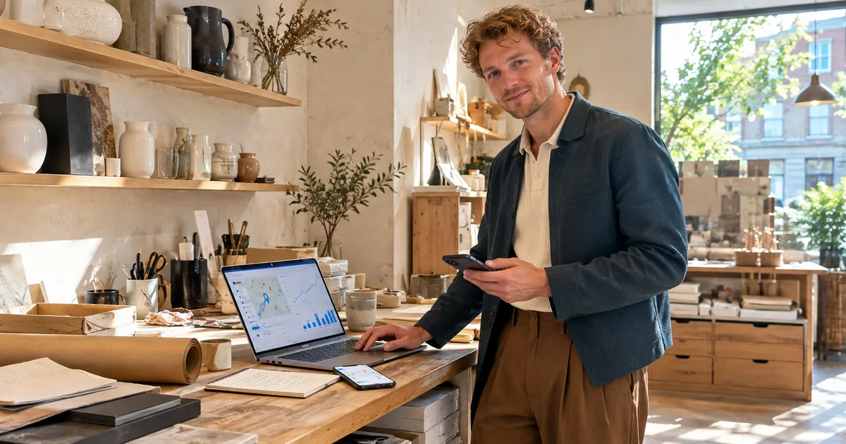 Chelsea local SEO specialist reviewing website search analytics - Illustrative Image